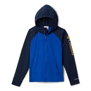 Columbia Sandy Shores Full-Zip, Sudaderas Con Capucha Azul Marino Para Niño | 192470-RWP